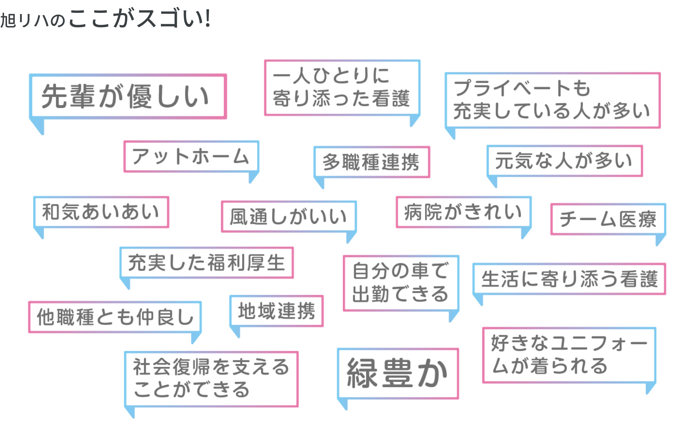 旭リハのここがスゴい